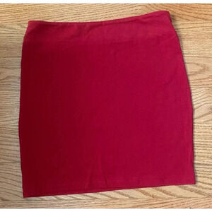 New With tags Xhilaration Red Mini Skirt Size Small